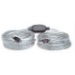 Manhattan USB-A to USB-B Cable, 11m, Male to Male, Active, 480 Mbps (USB 2.0), Built In Repeater, Translucent Silver, Polybag