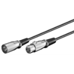 Microconnect XLRMF1 KVM cable Black 1 m