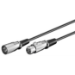 Microconnect XLRMF1 KVM cable Black 1 m