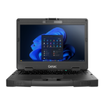 Getac S410G5 - i5-1340P, 14"+Cam., Win11+16GB, 512GB PCIe SSD(main), SR(FHD LCD), US KBD + ANZ Power Cord, Backlit KBD (V2.0 Layout), WIFI+BT, RS232+VGA+USB+TB4