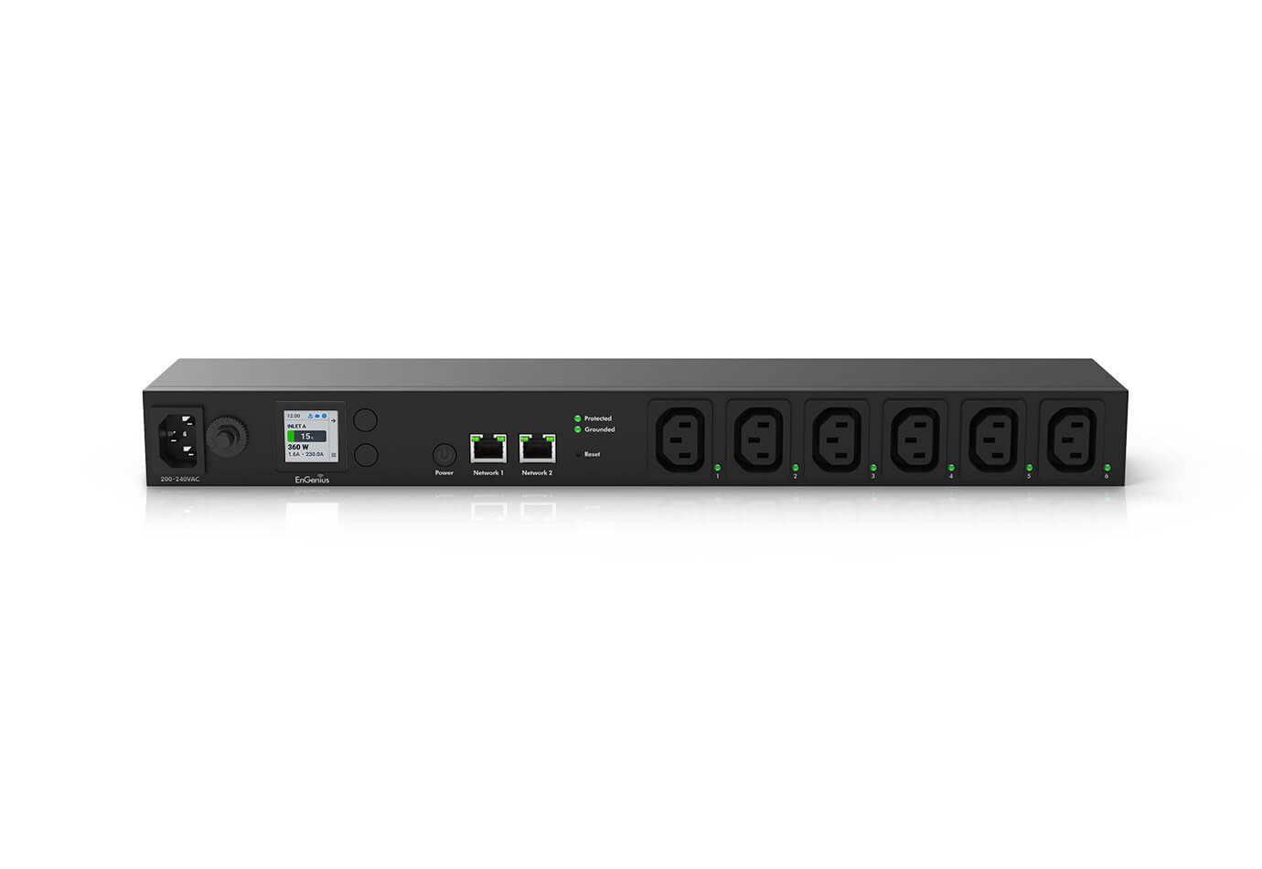 EU Product - Cloud managed PDU - Power Distribution Unit 6-Fach - ECP106-INT - Switch