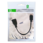 BRobotix 053161 cable USB USB 2.0 0.2 m USB C USB A Negro