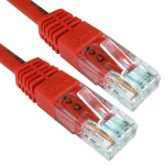 Cables Direct 0.15mtr CAT 6 Red