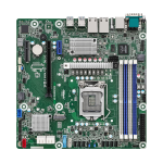 Asrock E3C252D4U-2T motherboard Intel C252 LGA 1200 (Socket H5) micro ATX