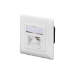 Digitus CAT 6A, class EA, data socket, design-compatible, surface-mounted