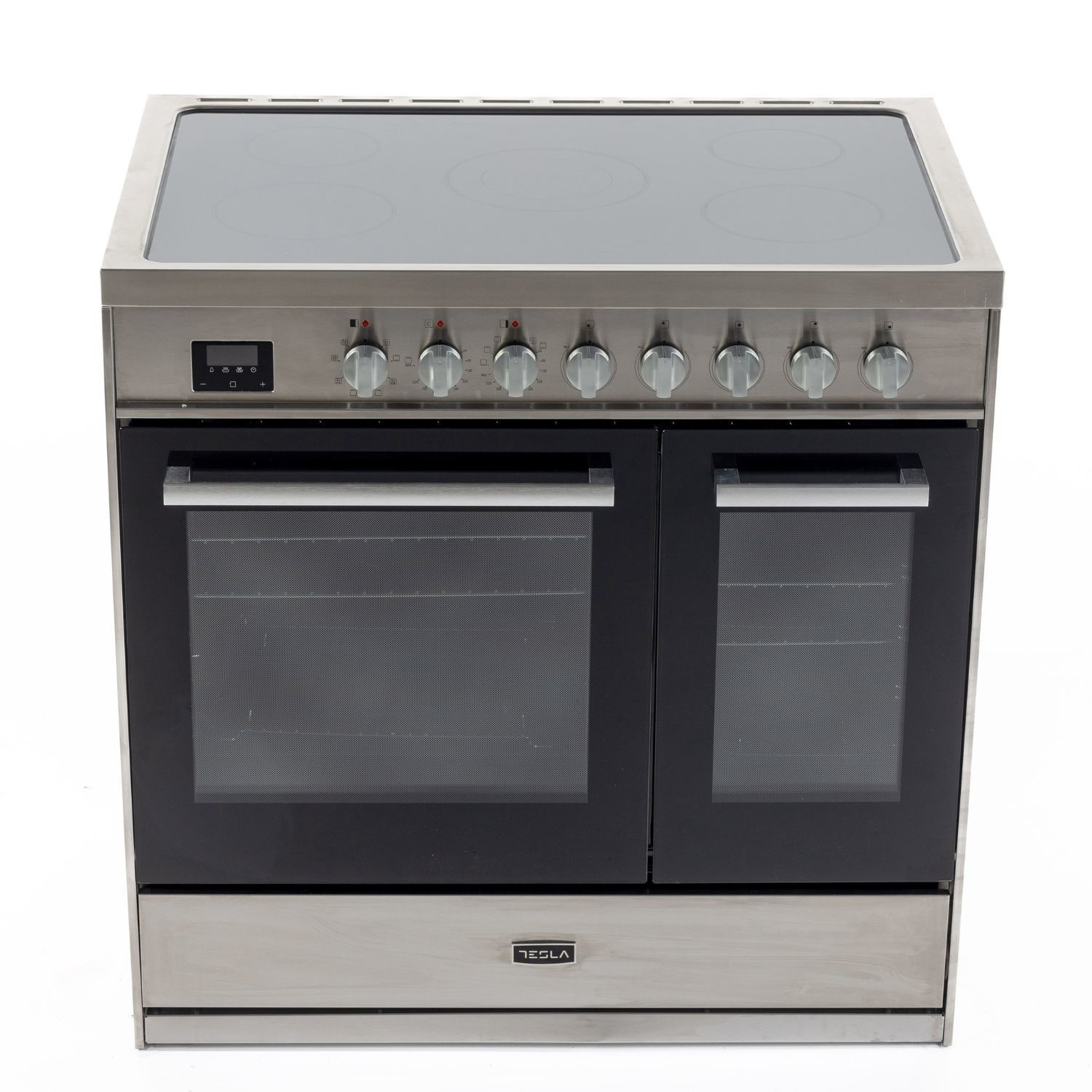 Tesla 90cm Electric Range Cooker - Stainless Steel