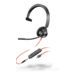 HP Poly Blackwire 3315 - Blackwire 3300 series - headset - o
