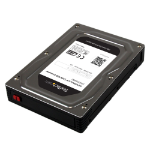 StarTech.com 25SAT35HDD drive bay panel 3.5" Storage drive tray Black, Silver