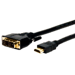Comprehensive 3ft HDMI/DVI 35.4" (0.9 m) DVI-D Black