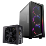 Cooler Master CMP 510 + MWE Bronze V2 230V 650W Midi Tower Black
