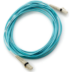 HPE 30m LC/LC OM3 fibre optic cable Blue