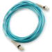 HPE 30m LC/LC OM3 cable de fibra optica Azul