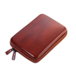TROIKA CBO25/BR personal organizer Faux leather, Velvet Brown
