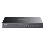 TP-Link Omada ES210GP network switch Managed L2 Gigabit Ethernet (10/100/1000) Power over Ethernet (PoE) DIN rail Black