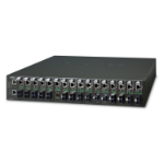 PLANET MC-1610MR48 netwerk media converter Zwart