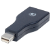 Manhattan 354141 cable gender changer Mini DisplayPort DisplayPort Black