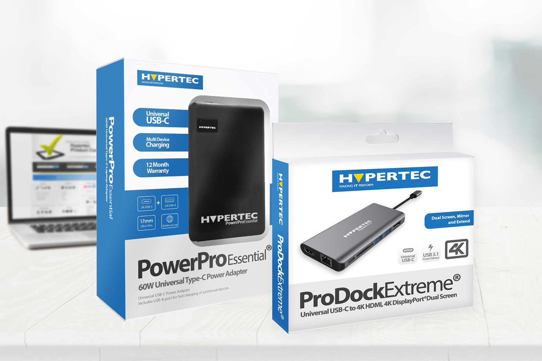 Image of Hypertec USB Type- C bundle- includes Hypertec ProDockExtreme and...