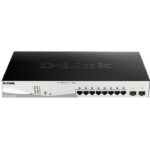 D-LINK | DGS-1210-10MP | 10 Port Gigabit Smart Managed 130W PoE Switch with 8 PoE RJ45 and 2 SFP Ports