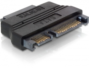 Image of DeLOCK SATA 22-pin / Slim SATA Adapter SATA 22-pin M Slim SATA...