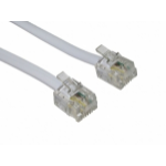 Cables Direct RJ-11, 30m White