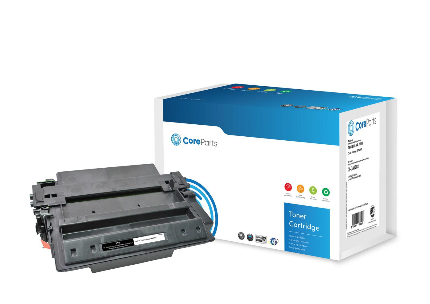 Image of CoreParts Toner Black 0986B001AA