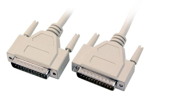 Image of Microconnect PRIGG10 serial cable Beige 10 m DB25
