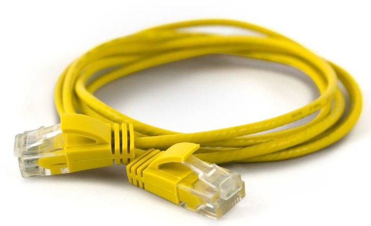 Wantec 7286 networking cable Yellow 1.5 m Cat6a U/UTP (UTP)
