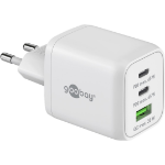 Goobay 64754 mobile device charger Headphones, Laptop, Smartphone White AC Fast charging Indoor