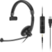 Sennheiser SC 45 Culture Plus Mobile USB CTRL monaural wired headset with both 3.5mm jack and USB connectivity