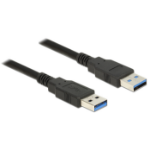 DeLOCK 85061 USB cable USB 3.2 Gen 1 (3.1 Gen 1) 1.5 m USB A Black