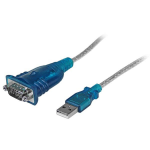 StarTech.com 1 Port USB to RS232 DB9 Serial Adapter Cable - M/M