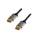 LogiLink CHA0101 HDMI cable 2 m HDMI Type A (Standard) Black, Grey