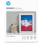 HP Advanced Photo Paper, Glossy, 250 g/m2, 13 x 18 cm (127 x 178 mm), 25 sheets