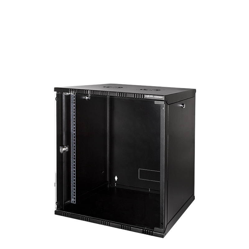 Logilink Black W12b54b Rack Cabinet 12U Wall Mounted Rack