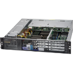 Supermicro SuperChassis 823MTQC-R802WB Rack Black 800 W