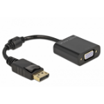 DeLOCK Adapter DisplayPort 1.2 male to VGA female black