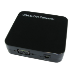 Cables Direct VGA to DVI-D Converter 1920 x 1080 pixels