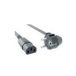 Bachmann 356.905 electriciteitssnoer Grijs 0,5 m CEE7/7 C13 stekker