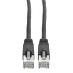 Tripp Lite N262-035-BK Cat6a 10G-Certified Snagless Shielded STP Ethernet Cable (RJ45 M/M), PoE, Black, 35 ft. (10.67 m)