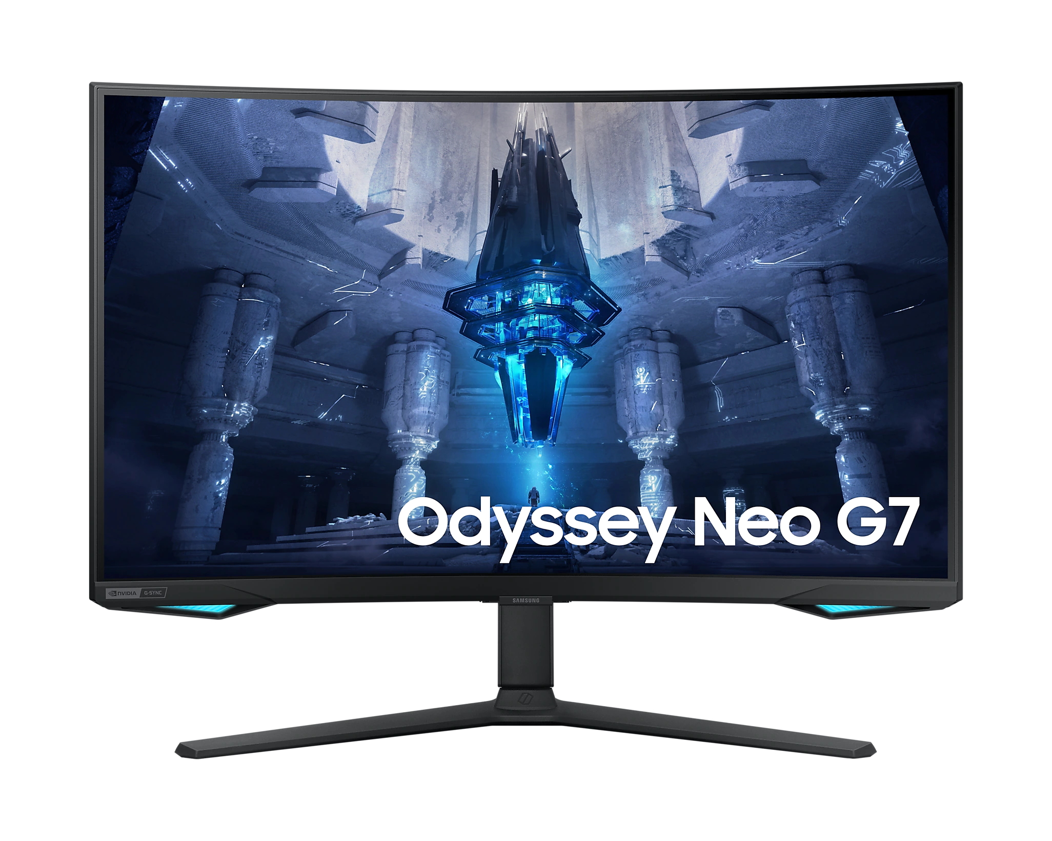 Image of Samsung Odyssey LS32BG750NU LED display 81.3 cm (32") 3840 x 2160...