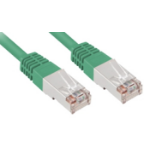 Sharkoon 1.5m Cat.5e S/FTP networking cable Green Cat5e S/FTP (S-STP)