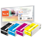 Peach PI200-644 inktcartridge 4 stuk(s) Compatibel Zwart, Cyaan, Magenta, Geel