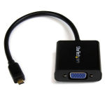 Lenovo 4Z10F04126 video cable adapter Micro-HDMI VGA (D-Sub) Black