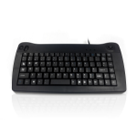 Accuratus 5010 keyboard Universal USB QWERTY UK English Black
