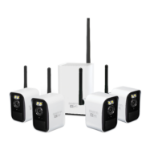 Swann MaxRanger4K™ Mini Long-Range Wireless Security System with 4 Cameras