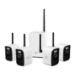 Swann MaxRanger4K™ Mini Long-Range Wireless Security System with 4 Cameras