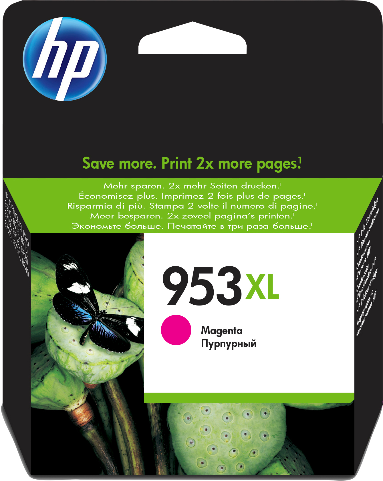 HP 953XL Original Inkjet Cartridge High Yield Magenta F6U17AE