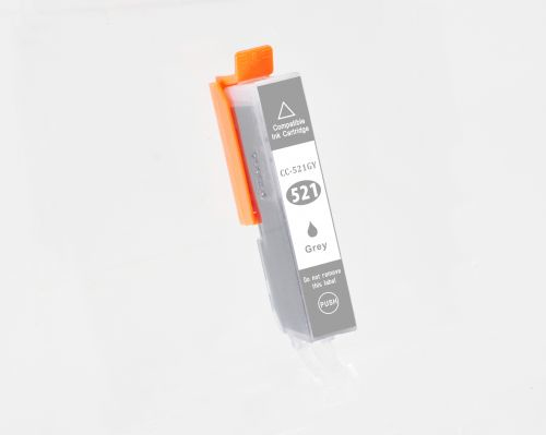 CTS Compatible Canon CLI-521GY Grey Inkjet