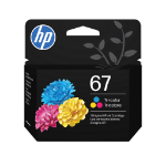HP 67 Tri-color Original Ink Cartridge
