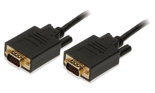 2-Power CAB0050A VGA cable 2 m VGA (D-Sub) Black